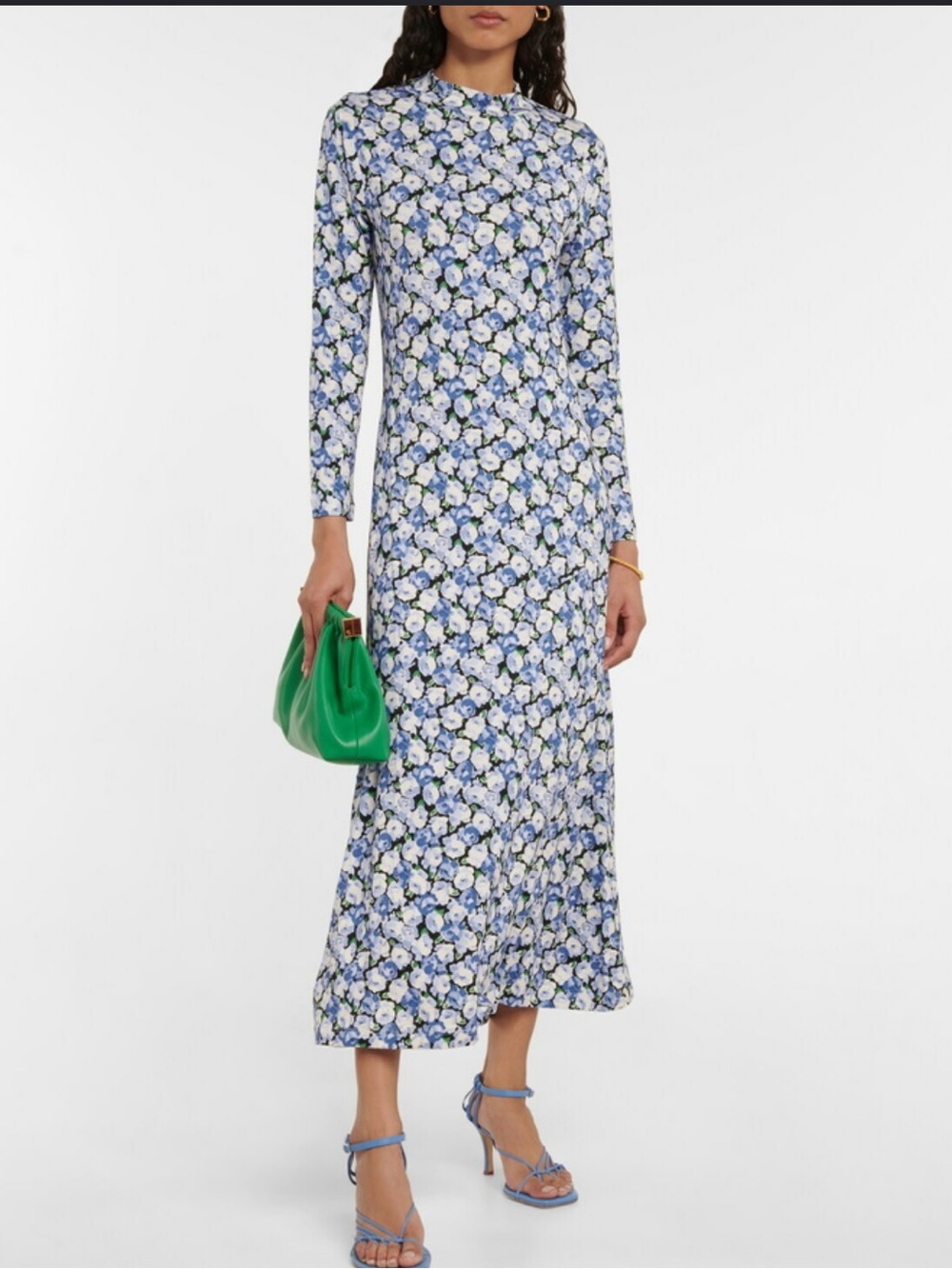 RIXO Elise Midi Dress